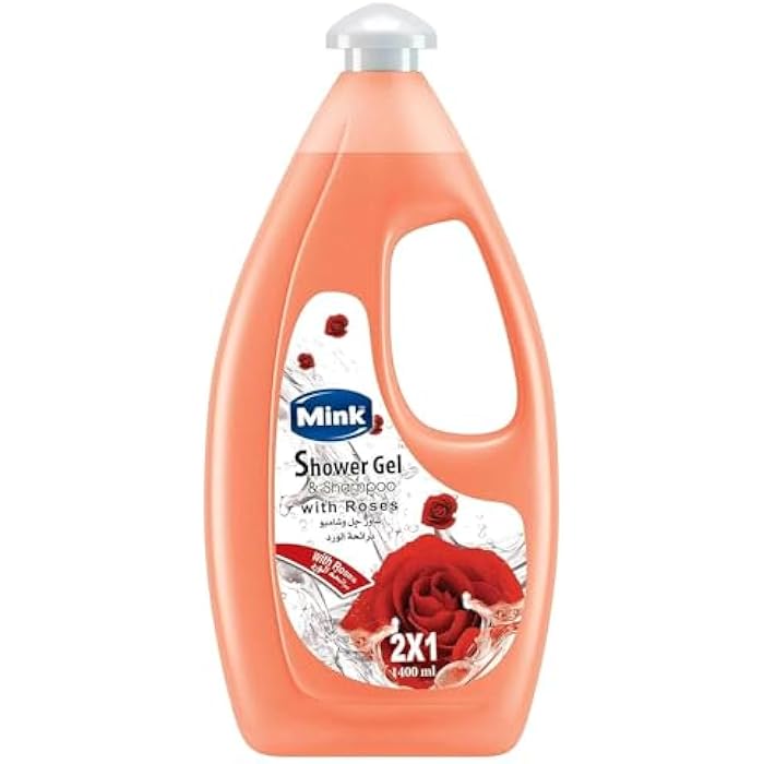 Mink Shower Gel & ShampooWith Roses 1400 M